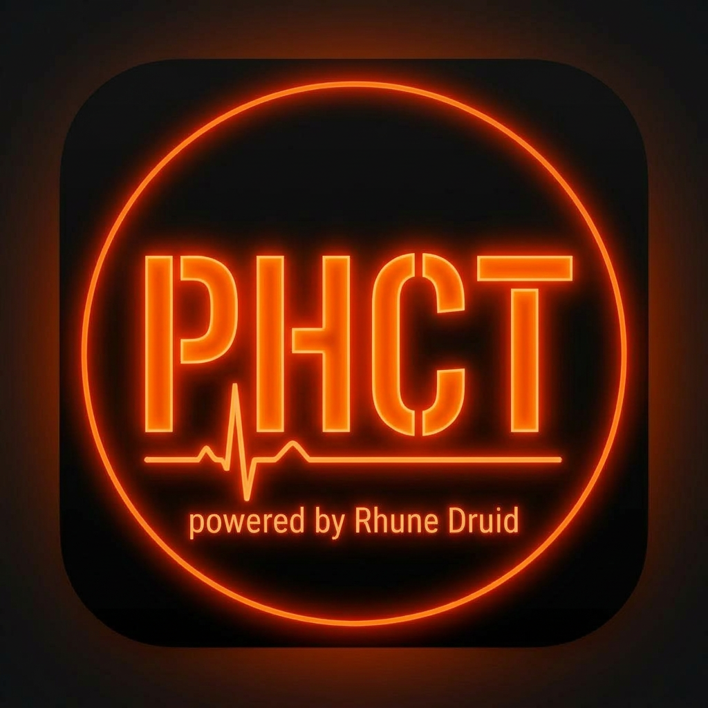 PreHospital Clinician Tools powered by Rhune Druid Logo